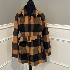 Calvin Klein Peacoat with belt